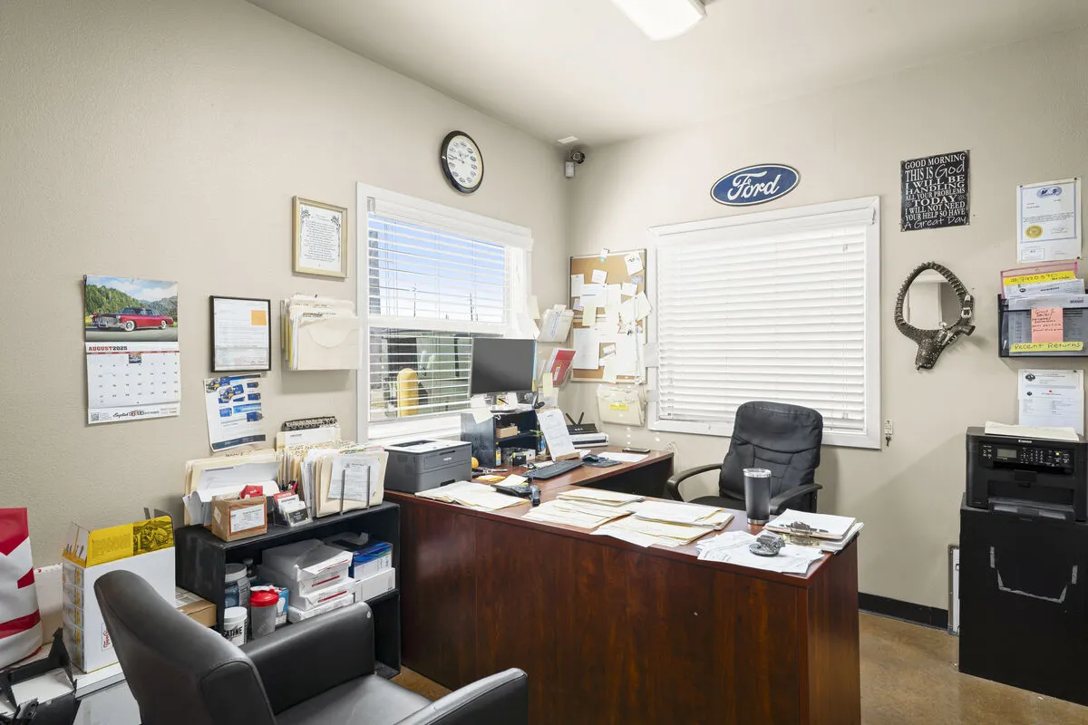 High quality finish work on repaired vehicle